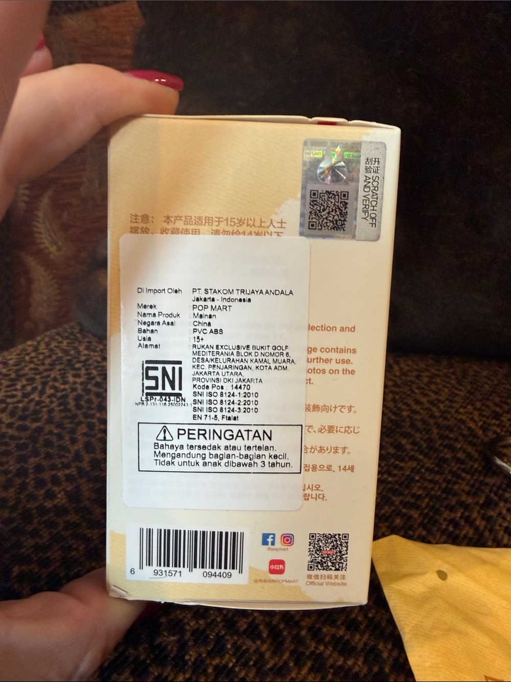 POP MART Labubu The Monsters Pin For Love CONFIRMED I Green
New in Box w/ Card. - Picture 12 of 16